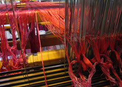 red silk warp