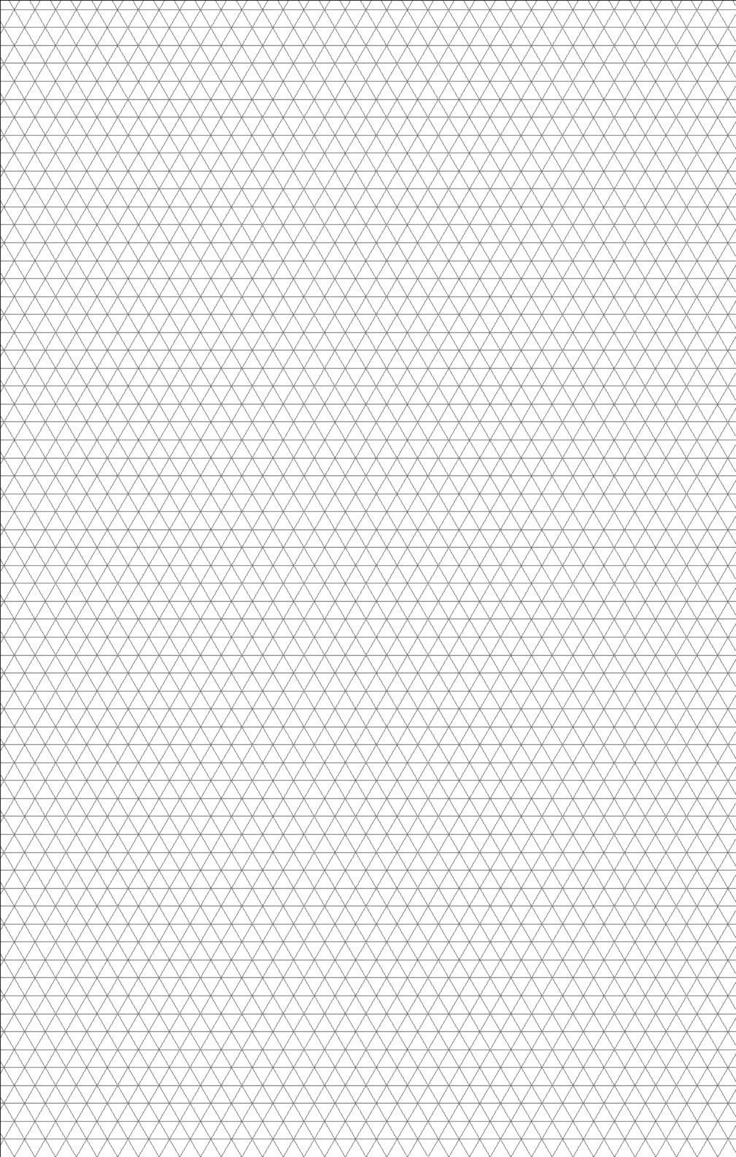 a4 5mm 3d isometric sketch graph paper free download