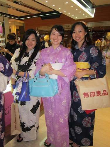 Girls Day Out! Yukata in Pavilion :)
