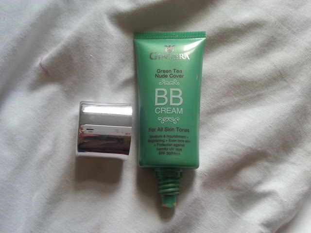 BeautySwot: GINVERA Green Tea Nude Cover BB Cream - Review