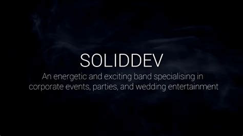 SolidDev Band slide photo YouTube SolidDev Band slide photo YouTube