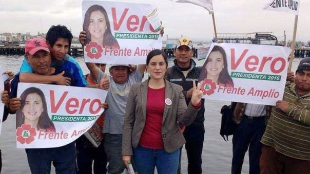 Verónika Mendoza, candidata presidencial de Frente Amplio