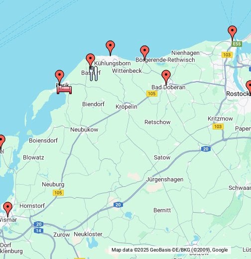Kühlungsborn Karte Google Maps | Griechenland Karte