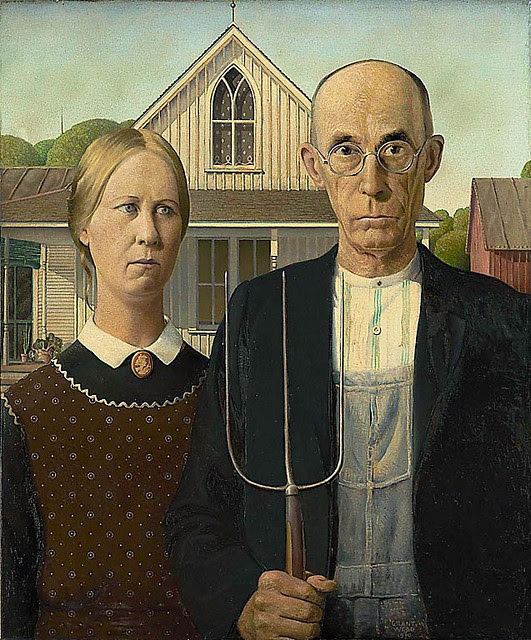 the american gothic painting