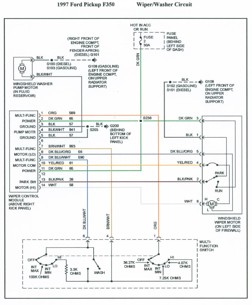 97 Ford F 150 Stereo Wiring Diagram - Wiring Diagram Networks