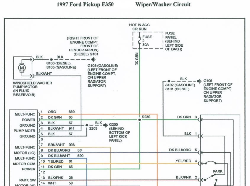 2002 Ford F250 Stereo Wiring Diagram