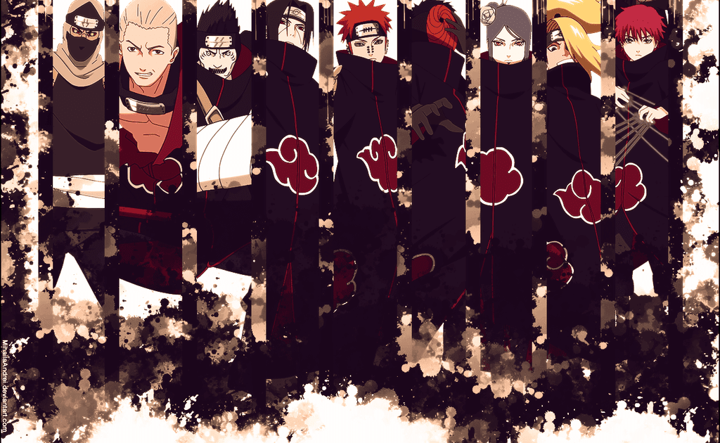 Akatsuki Organization Naruto Wallpaper K Pc All Akatsuki Members K