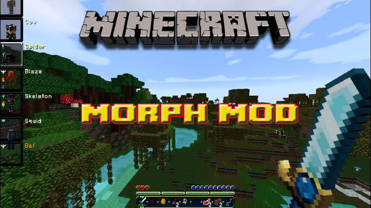 Мод Morph на Майнкрафт 1.8 - Моды для Майнкрафт