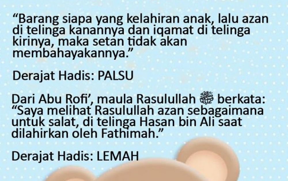 Doa Untuk Baby Baru Lahir - malaytips