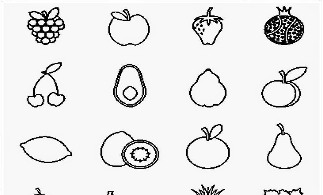 Contoh Gambar Buah Buahan Untuk Anak Tk - Guru Galeri