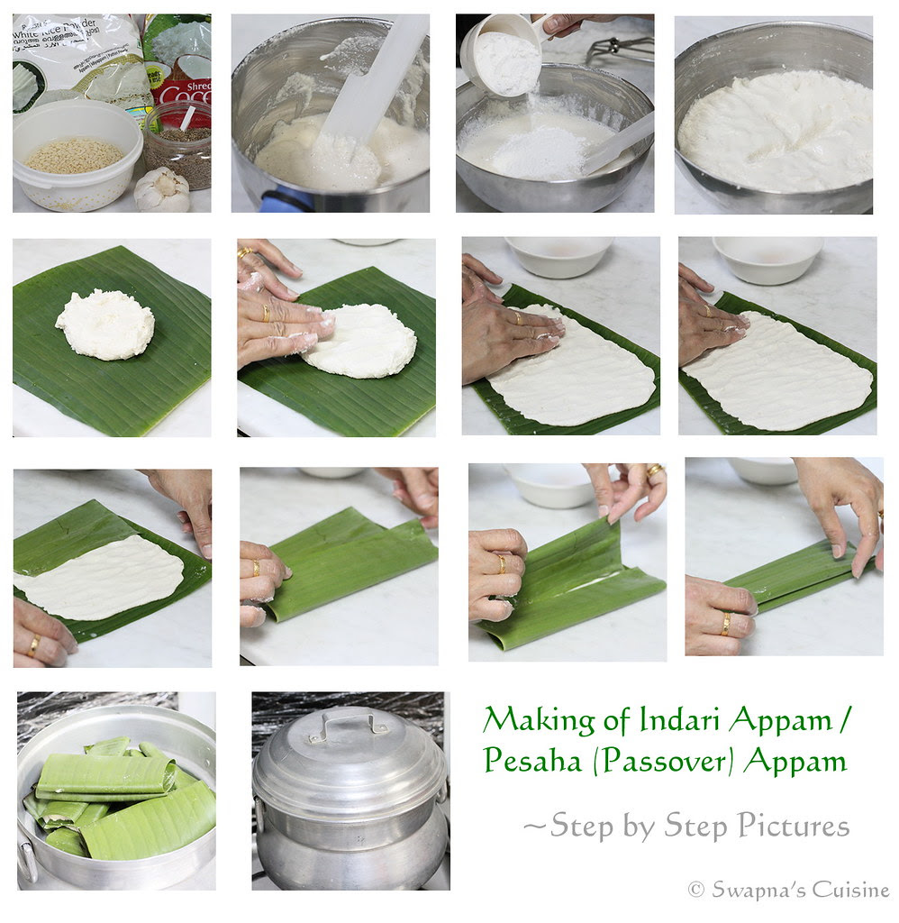 How to make Indari Appam / Pesaha (Passover) Appam with Step by Step Pictures and Video