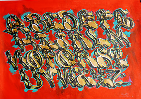 Bomba Letra Abecedario En Graffiti : Savesave abecedario en graffiti