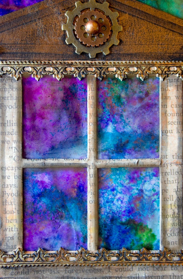 Original Alcohol Ink On Glass Examples30