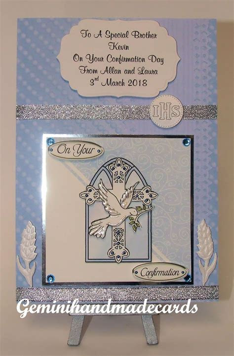 Confirmation Cards Boys geminihandmadecards.com Confirmation Cards Boys geminihandmadecards.com