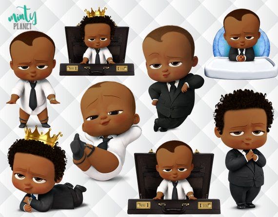 Black Boss Baby Boy Svg - 1371+ SVG Cut File - Free SVG & PNG Download