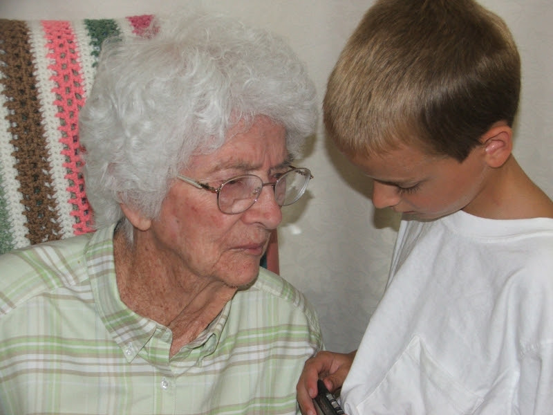 poems for grandma. Great Grandma tells me poems
