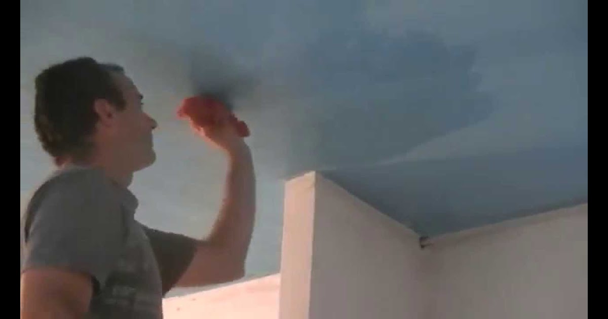 Como quitar el moho del techo