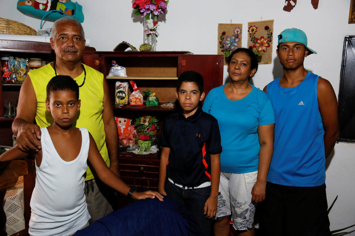 "I have to leave the house at 5 a.m., facing the risk of being killed, to stand in line all day and only buy two or three products," Jhonny Mendez said.