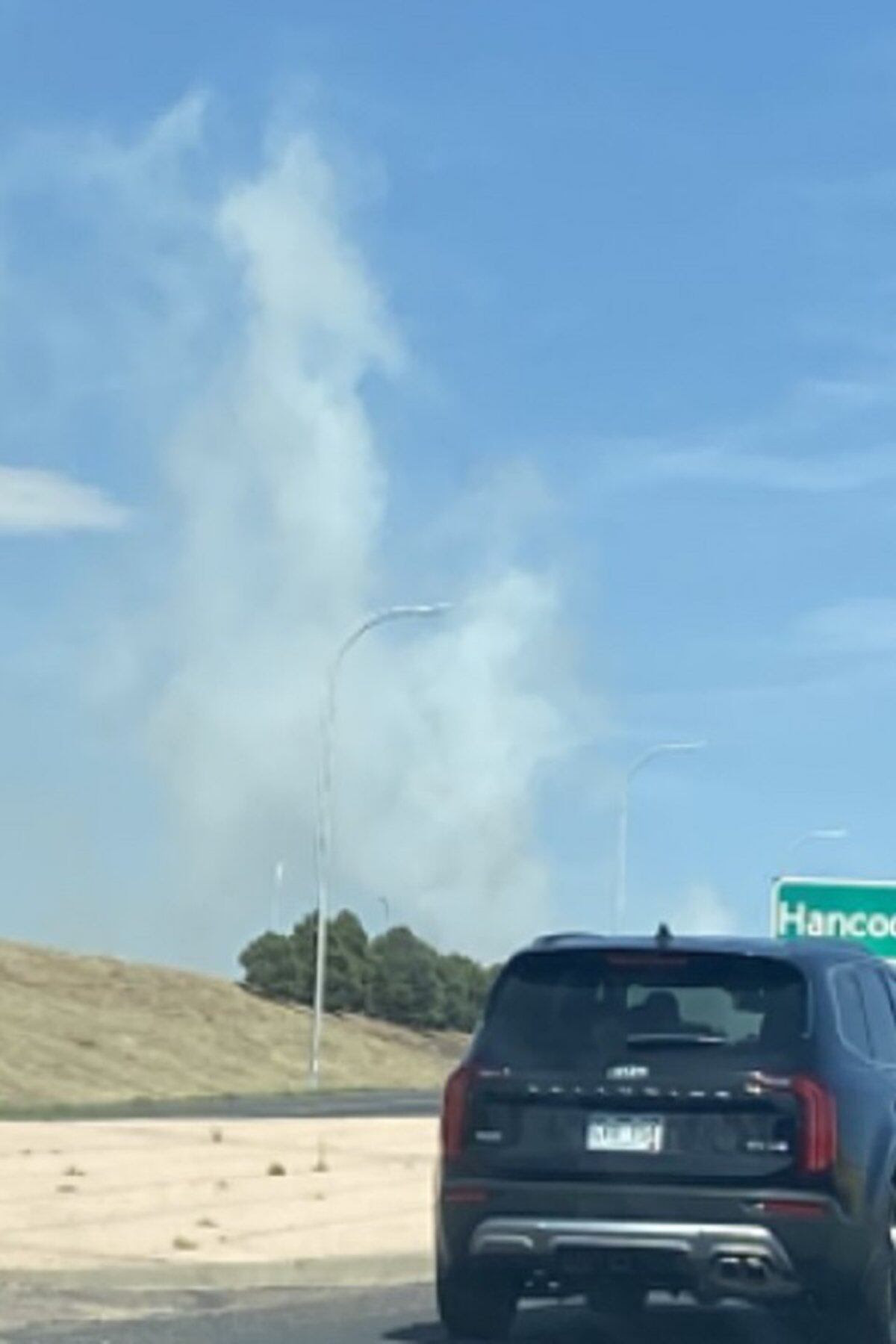 UPDATE: Firefighters say grass fire near Colorado Springs Airport is knocked down