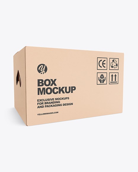 Download Corrugated Box Mockup Mockup Box Gift PSD Mockup Templates