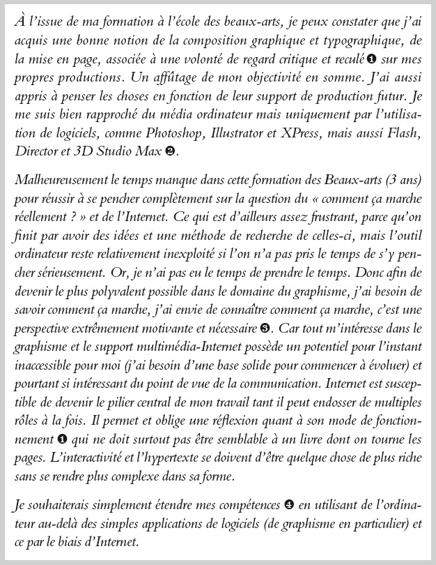 Lettre De Motivation Parcoursup Licence Informatique  Exemple Lettre