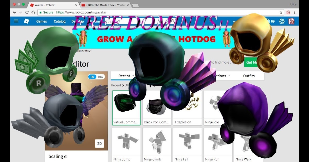 How To Get Free Robux In Ios Roblox Free Dominus Hat Not Model