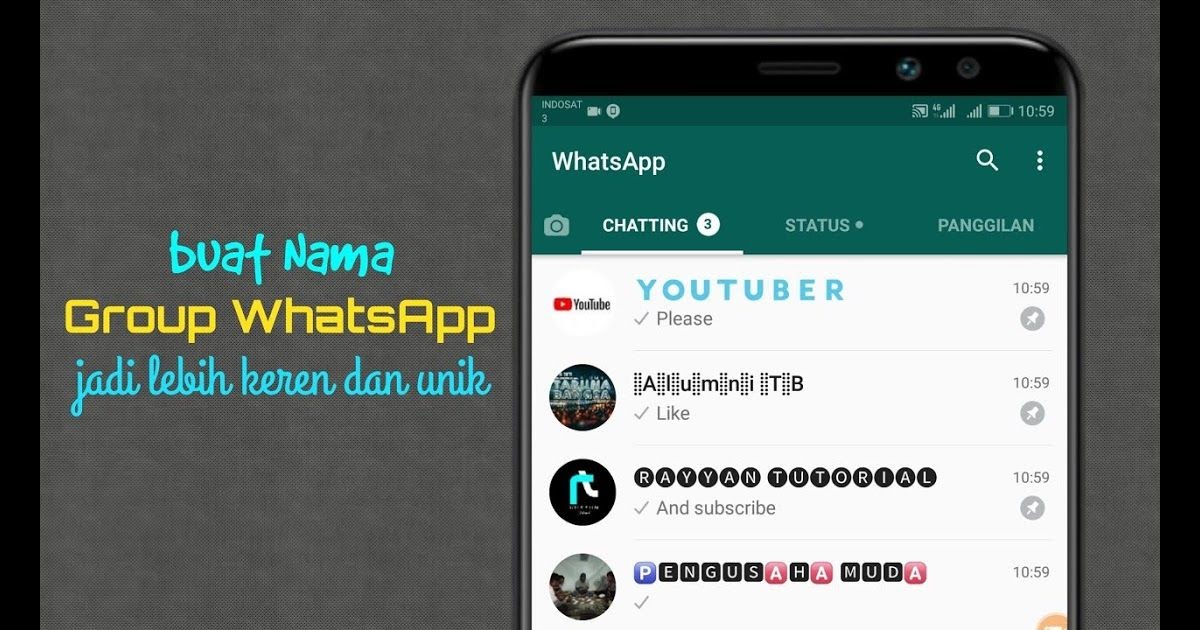 Nama Grup Bagus Guru Oke