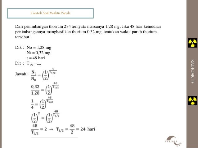 Apa yang dimaksud dengan waktu paruh