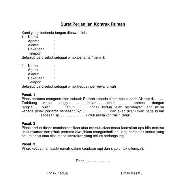 Contoh Surat Kenaikan Harga Catering