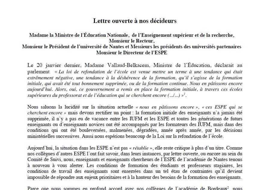Lettre De Motivation Pour Master Meef 2nd Degré  Delnancz