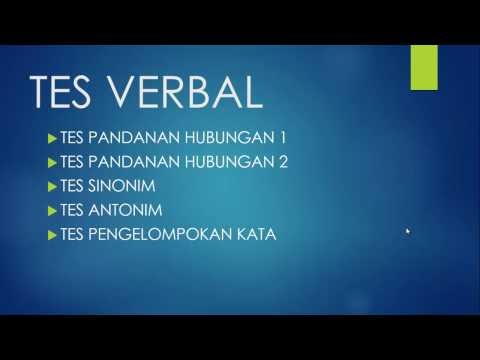 TRIK !!! TES TPA, CARA MENAKLUKAN TES TPA - Contoh Soal TPA