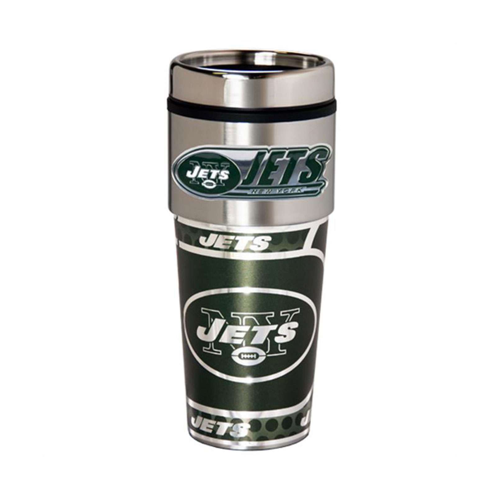 New York Jets Travel Mug NFL Football Team Logo 16 oz Coffee Tea NYJ New eBay New York Jets Travel Mug NFL Football Team Logo 16 oz Coffee Tea NYJ New eBay