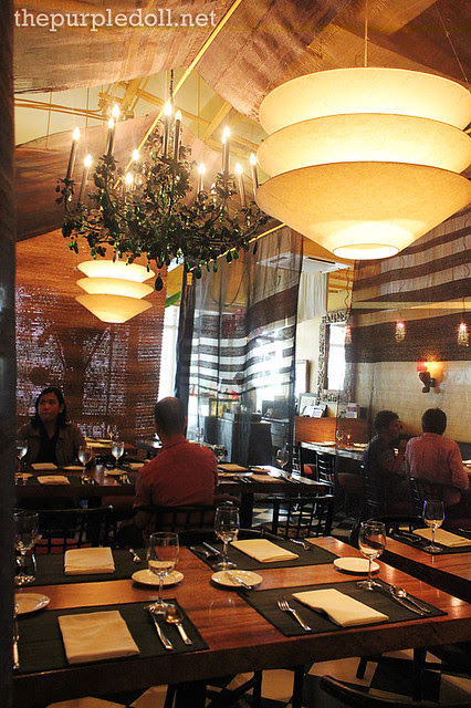 Bistro Filipino Private Dining Section