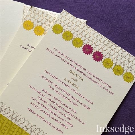 Indian Wedding Invitation Wording in English: What To Say Indian Wedding Invitation Wording in English: What To Say