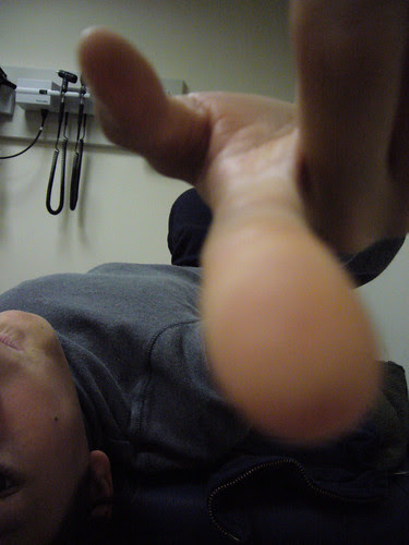 bored at the doctor