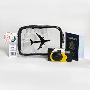 The Clear Bag Store TSA Compliant Carry on Travel Cosmetic