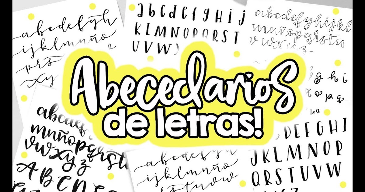 Cursiva Abecedario Tipos De Letras Bonitas - Antes de explicarte cómo