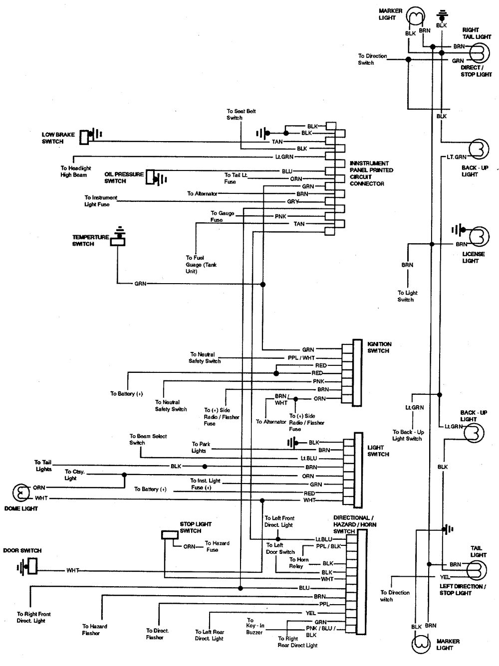 77 Chevy Truck Ignition Switch Wire Diagram - Wiring Diagram Networks