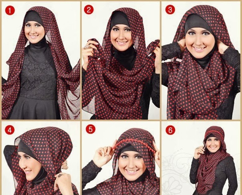 Cara Memakai Jilbab Cantik Dan Praktis - Hijab Review