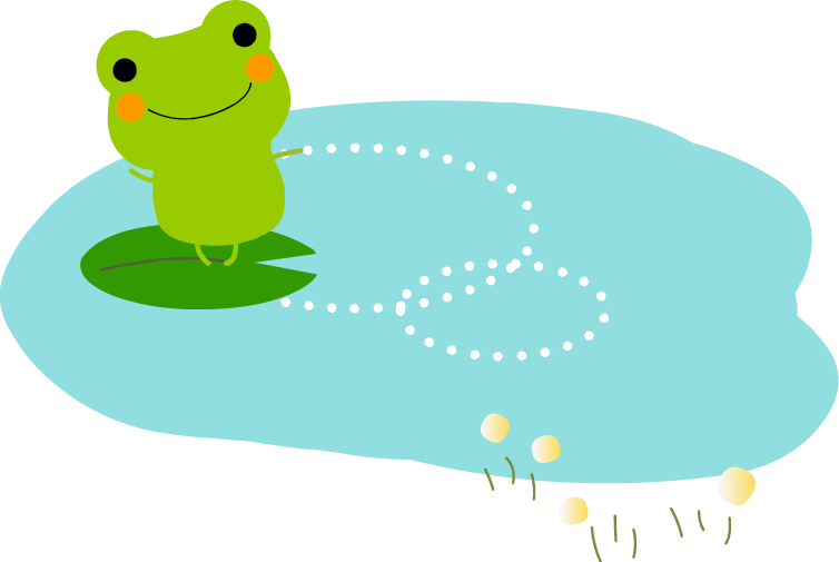 ダウンロード可能 カエル イラスト 簡単 かわいい無料イラスト素材