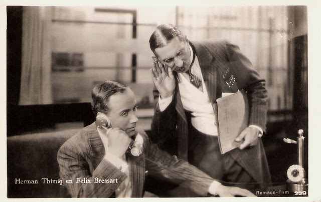 Hermann Thimig & Felix Bressart in Die Privatsekretärin (1931)