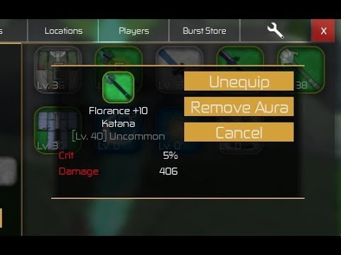 swordburst florance insomnia katanas