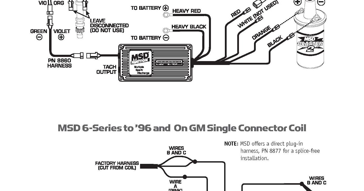 Msd 6al Wiring Diagram For Gm Hei schematic and wiring