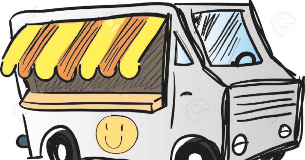 Clip Art Food Truck Cartoon