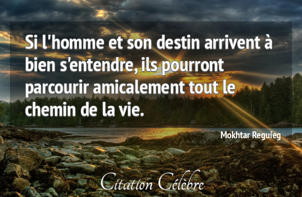 Citation Image Citation Sur Le Chemin Du Destin