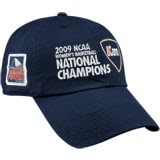 Nike Connecticut Huskies (UConn) 2009 NCAA Women's Basketball National Champions Navy Blue Locker Room Adjustable Hat