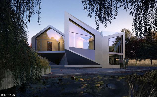 Living space: The layout consists of two bedrooms, an open-plan living room and a bathroom, but it too can be adapted to suit the needs of different living situations