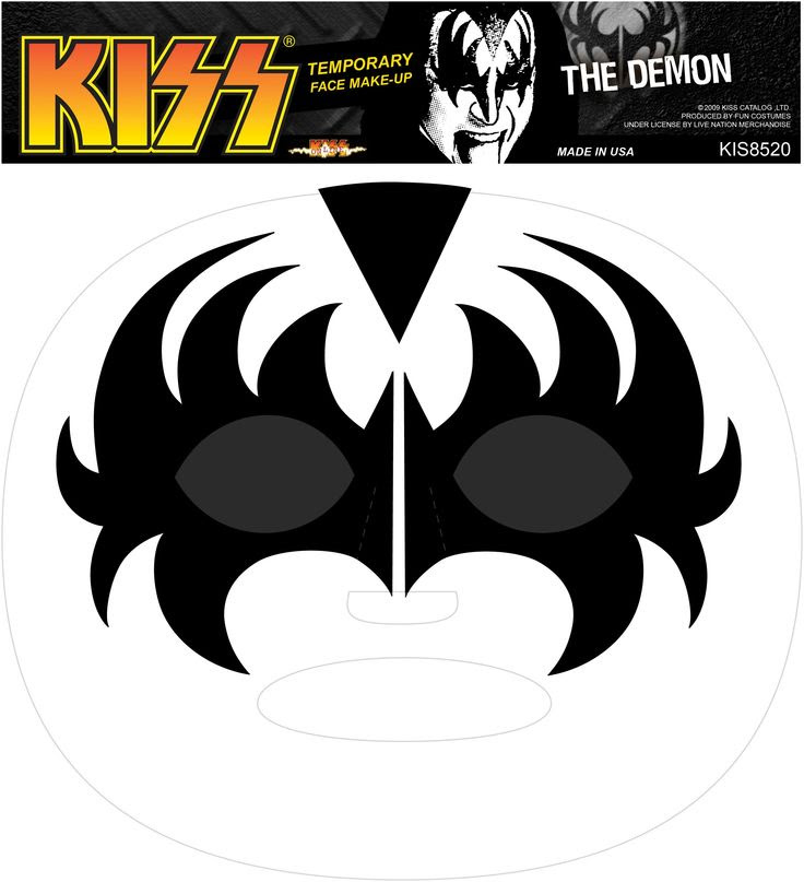 Ace Frehley Makeup Template Makeupview.co