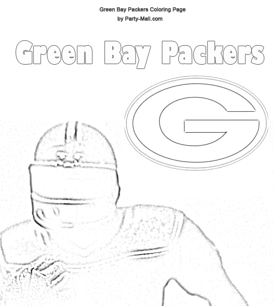Top 10 Green Bay Packers Coloring Pages