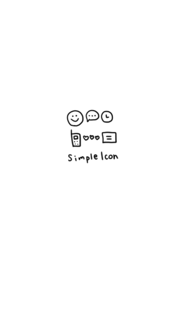 Line アイコン シンプル かわいい 8011 中学生 かわいい シンプル Line アイコン